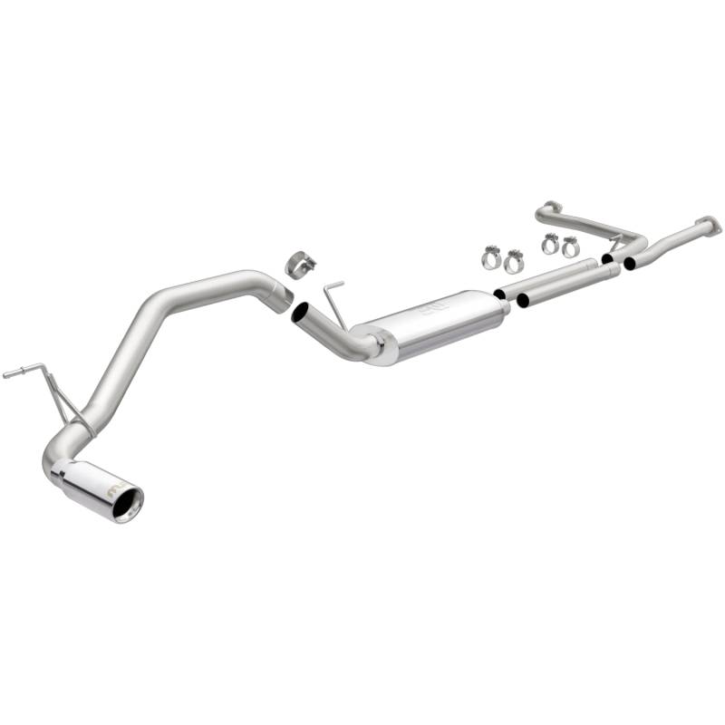 MagnaFlow  - MagnaFlow Street Series Stainless Cat-Back System - 19366