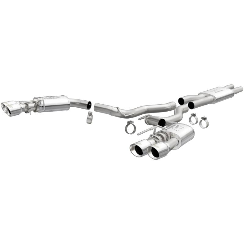 MagnaFlow  - MagnaFlow Street Series Stainless Cat-Back System - 19370