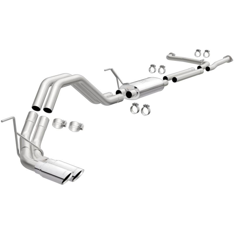 MagnaFlow  - MagnaFlow Street Series Stainless Cat-Back System - 19372