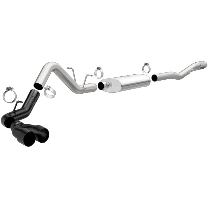 MagnaFlow  - MagnaFlow Street Series Black Cat-Back System - 19378