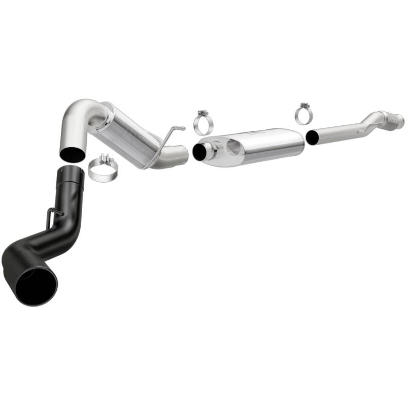 MagnaFlow  - MagnaFlow Street Series Black Cat-Back System - 19374