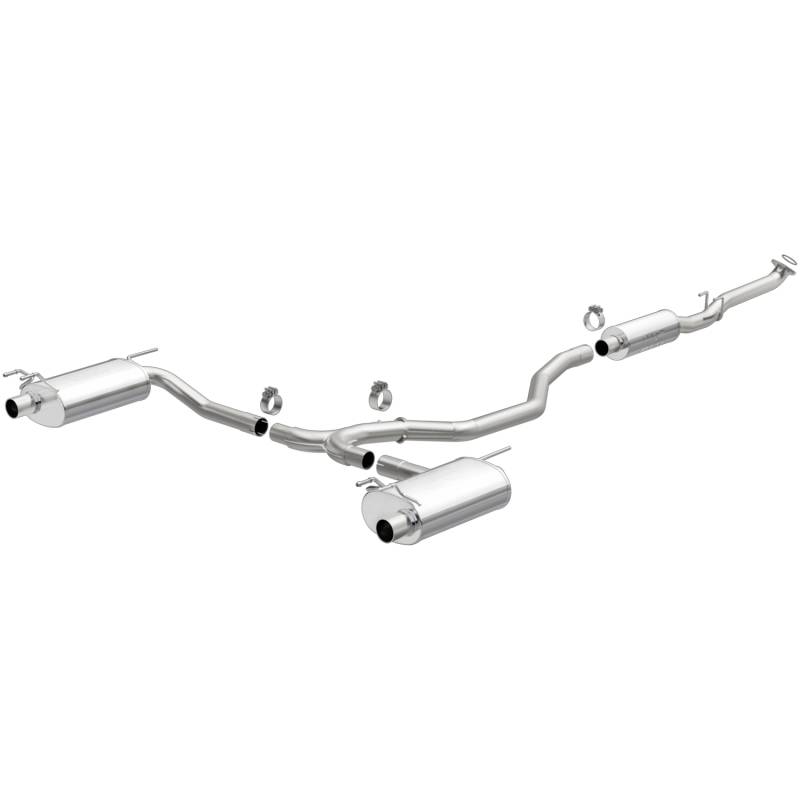 MagnaFlow  - MagnaFlow Street Series Stainless Cat-Back System - 19393