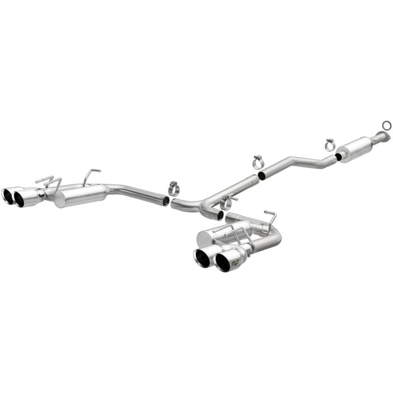 MagnaFlow  - MagnaFlow Street Series Stainless Cat-Back System - 19411