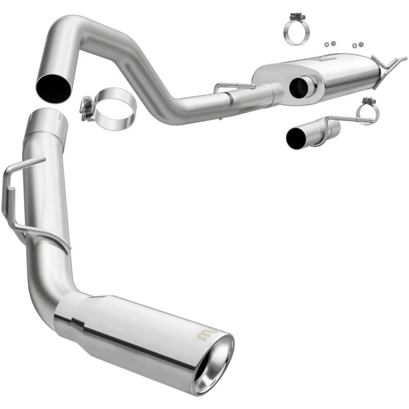 MagnaFlow  - MagnaFlow Street Series Stainless Cat-Back System - 19424