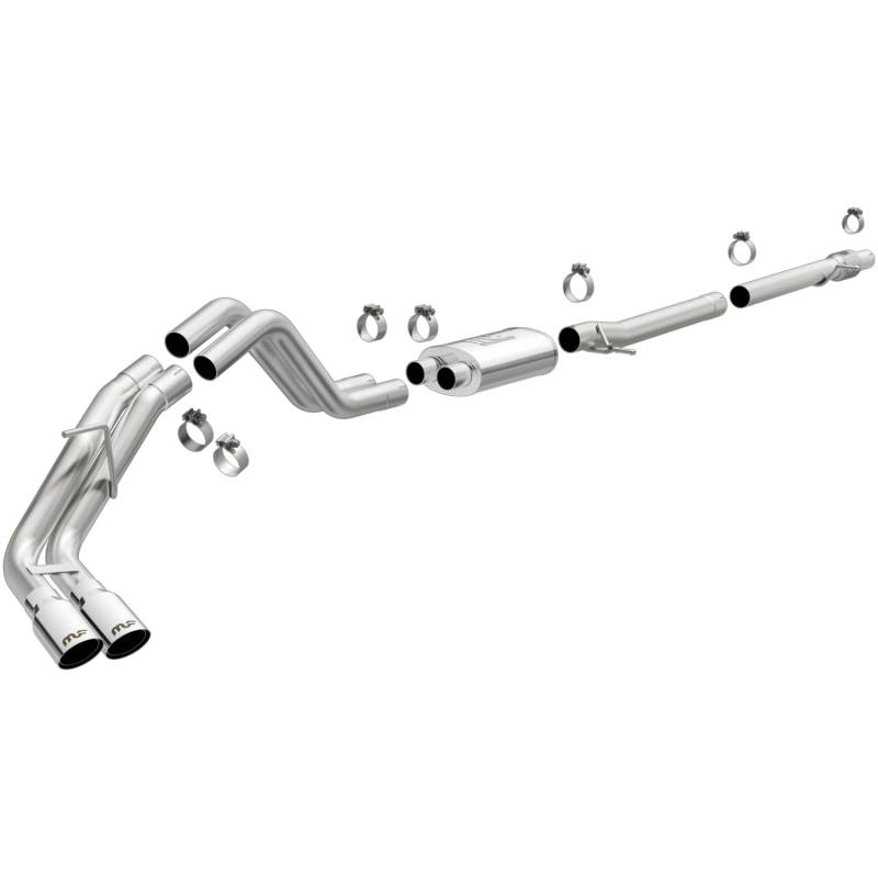 MagnaFlow  - MagnaFlow Street Series Stainless Cat-Back System - 19453