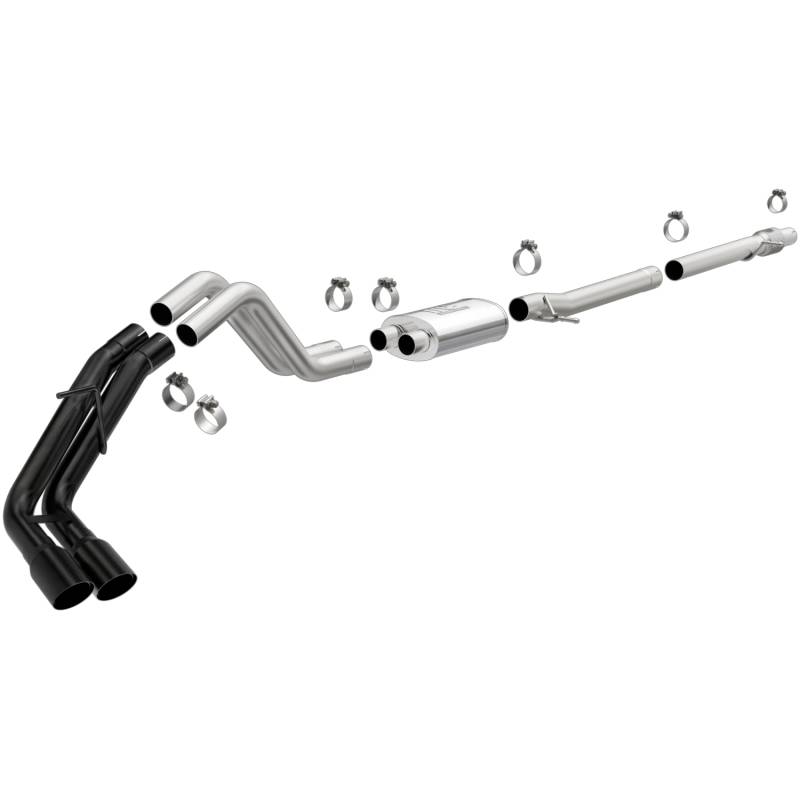 MagnaFlow  - MagnaFlow Street Series Black Cat-Back System - 19454