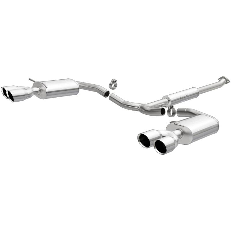 MagnaFlow  - MagnaFlow Street Series Stainless Cat-Back System - 19457