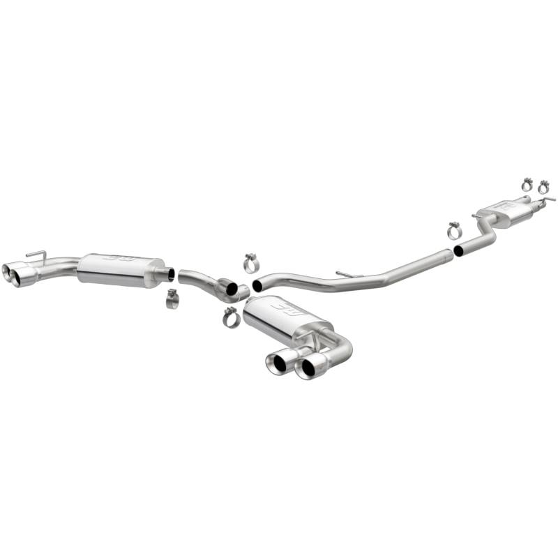MagnaFlow  - MagnaFlow Street Series Stainless Cat-Back System - 19466