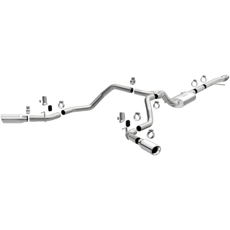 MagnaFlow  - MagnaFlow Street Series Stainless Cat-Back System - 19473
