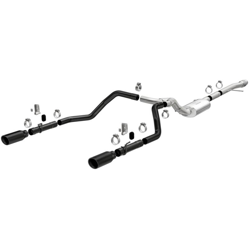 MagnaFlow  - MagnaFlow Street Series Black Cat-Back System - 19472