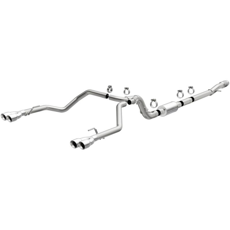 MagnaFlow  - MagnaFlow Street Series Stainless Cat-Back System - 19489