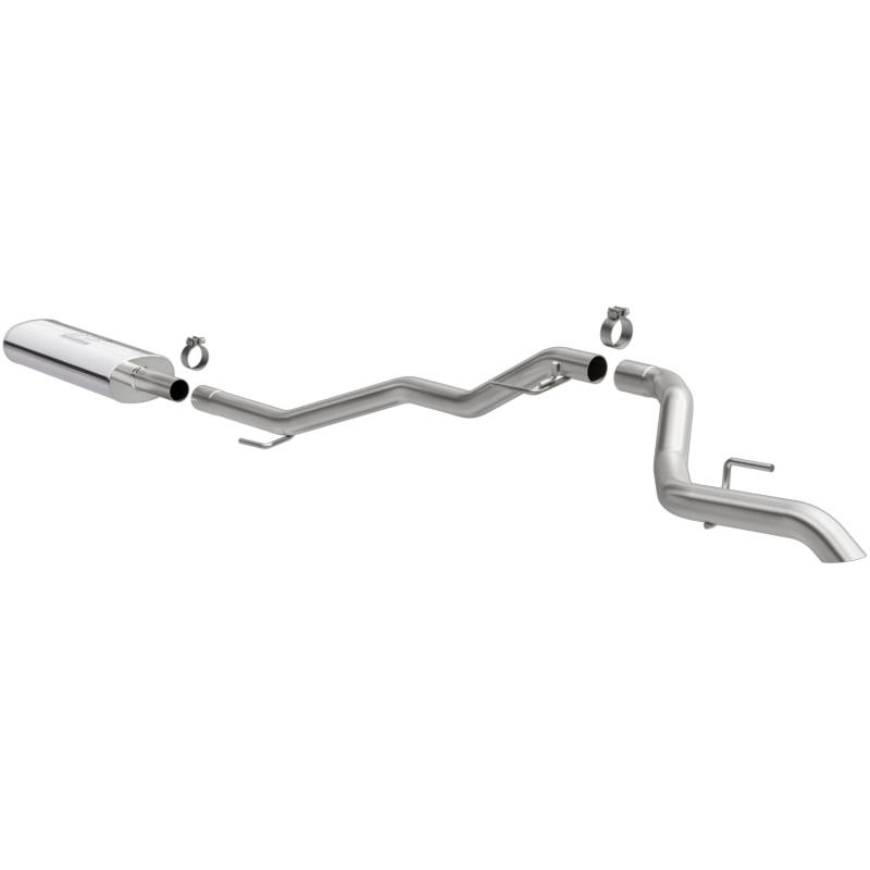 MagnaFlow  - MagnaFlow Rock Crawler Series Stainless Cat-Back System - 19486