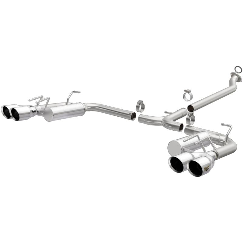 MagnaFlow  - MagnaFlow Street Series Stainless Cat-Back System - 19494