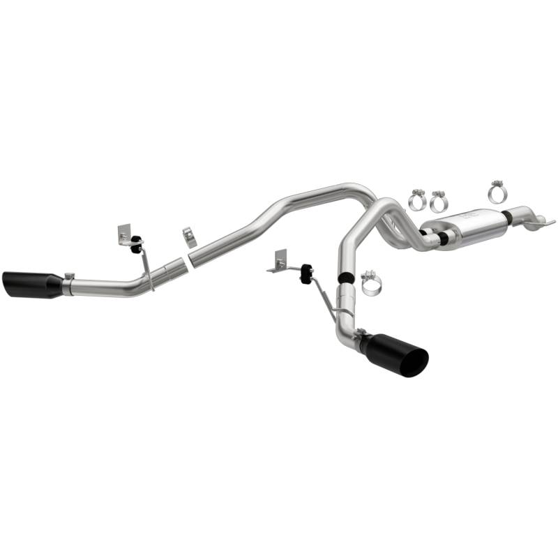 MagnaFlow  - MagnaFlow Street Series Black Cat-Back System - 19507