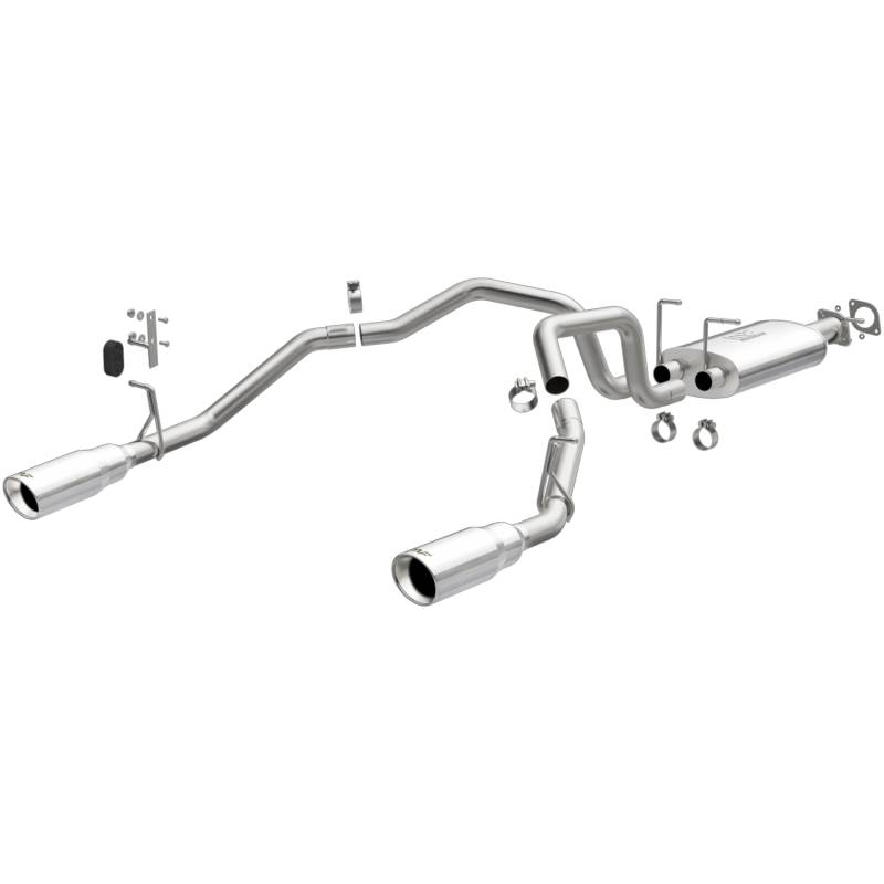 MagnaFlow  - MagnaFlow Street Series Stainless Cat-Back System - 19498