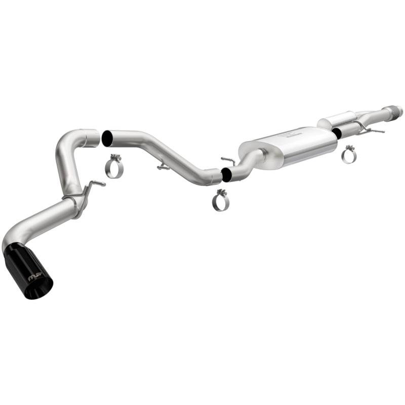 MagnaFlow  - MagnaFlow Street Series Black Chrome Cat-Back System - 19542