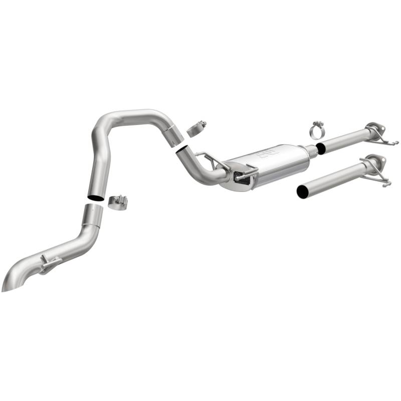 MagnaFlow  - MagnaFlow Overland Series Stainless Cat-Back System - 19544
