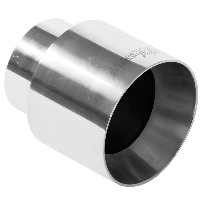 MagnaFlow  - MagnaFlow Single Exhaust Tip - 2.25in. Inlet/4in. Outlet - 35124