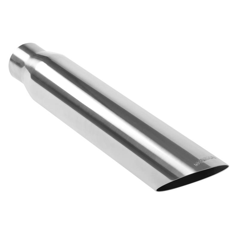 MagnaFlow  - MagnaFlow Single Exhaust Tip - 2.25in. Inlet/3in. Outlet - 35140