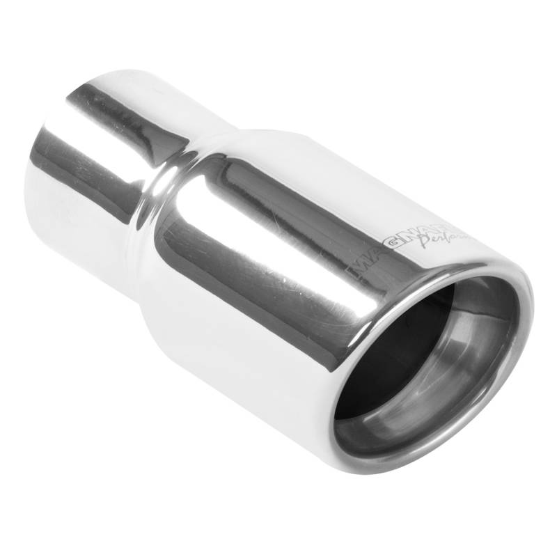 MagnaFlow  - MagnaFlow Single Exhaust Tip - 2.25in. Inlet/3in. Outlet - 35163