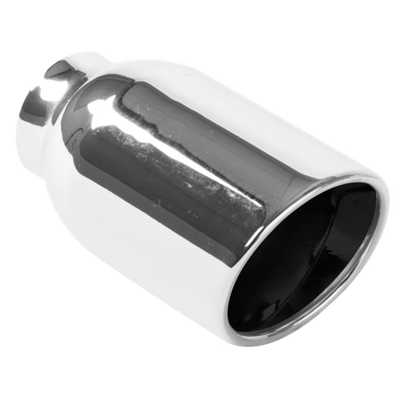 MagnaFlow  - MagnaFlow Single Exhaust Tip - 2.25in. Inlet/4in. Outlet - 35164