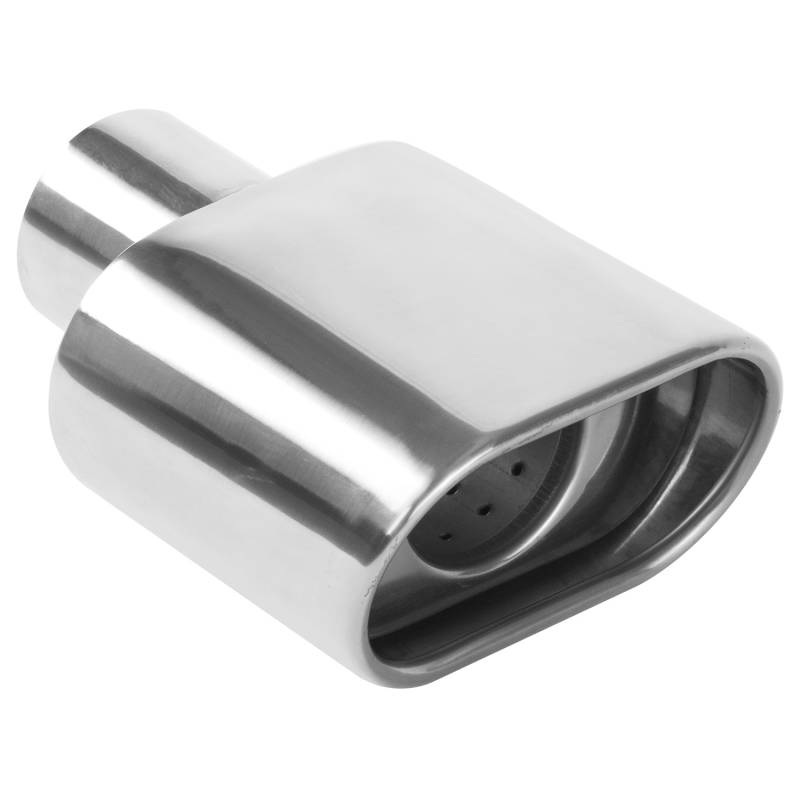 MagnaFlow  - MagnaFlow Single Exhaust Tip - 2.25in. Inlet/2.75 x 5.25in. Outlet - 35175