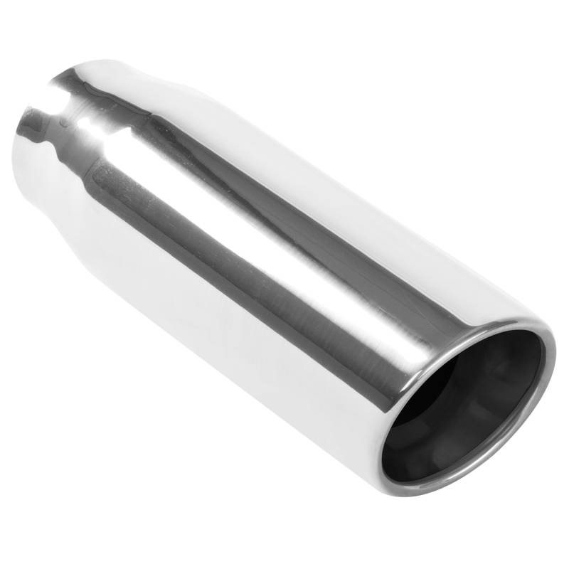 MagnaFlow  - MagnaFlow Single Exhaust Tip - 2.5in. Inlet/3.5in. Outlet - 35190