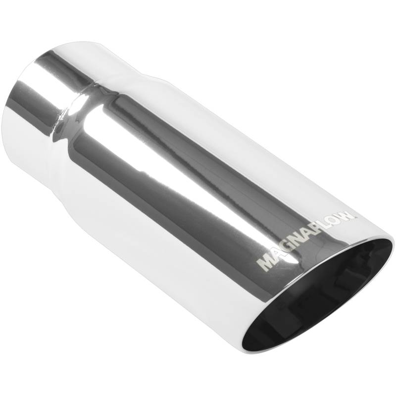 MagnaFlow  - MagnaFlow Single Exhaust Tip - 3in. Inlet/3.5in. Outlet - 35206