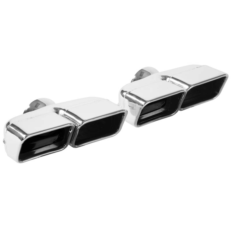 MagnaFlow  - MagnaFlow Exhaust Tip Set - Quad Rectangle - 2.75In. - 35221
