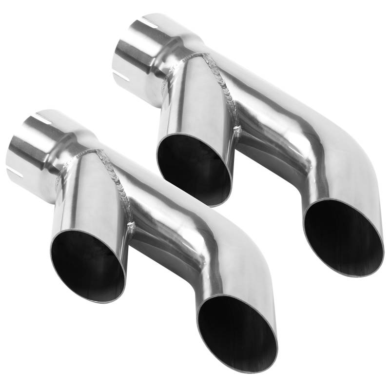 MagnaFlow  - MagnaFlow Exhaust Tip Set - Turn Down - 2.50In. - 35218