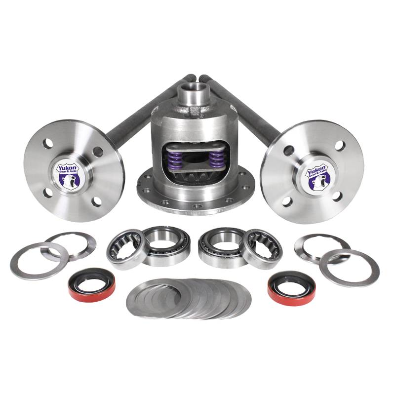 Yukon Gear - Yukon Gear Yukon '79-'93 Mustang Axle kit, 31 Spline, 4 Lug Axles w/ DuraGrip Positraction  YA FMUST-1-31