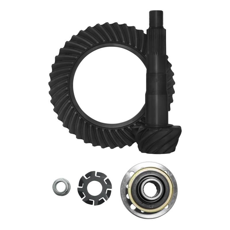 Yukon Gear - Yukon Gear Yukon Ring & Pinion Set for Toyota 8" High Pinion in Reverse 4.88 with Yoke Kit  YG TLCF-488RK