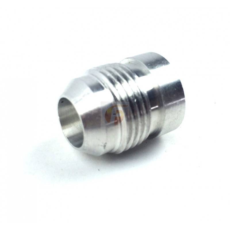 Fleece Performance - -10AN Aluminum Male Weld Bung 5/8 inch Register 7/8 inch OD Fleece Performance - FPE-AN971-10DRD