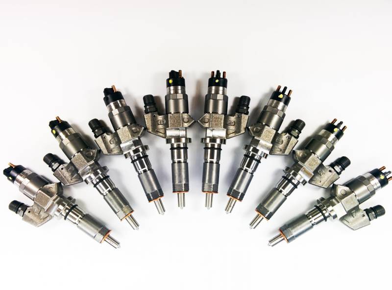 Dynomite Diesel - Duramax 01-04 LB7 Reman Injector Set 25 Percent Over 50hp Dynomite Diesel