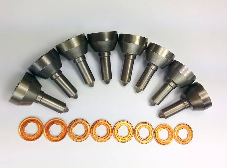 Dynomite Diesel - Ford 98-Early 99 7.3L Stage 2 Nozzle Set 25 percent Over - 80 Pieces Dynomite Diesel