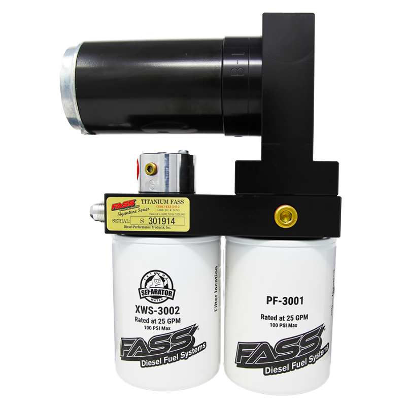 FASS - Colorado/Canyon Titanium Signature Series Diesel Fuel Lift Pump 110Gph 16-20 Colorado/Canyon 2.8L Duramax FASS