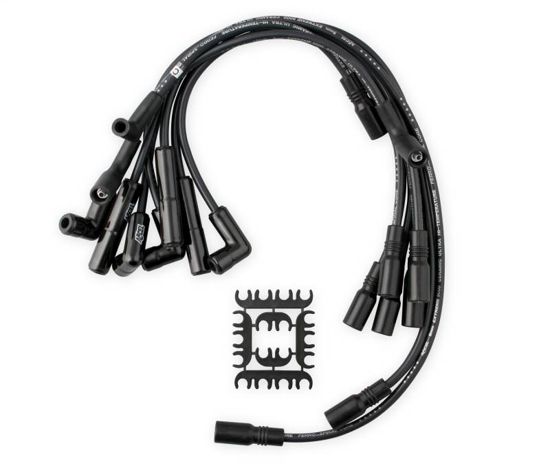 Accel - ACCEL Extreme 9000 Black Ceramic Boot Spark Plug Wire Set 9044CK