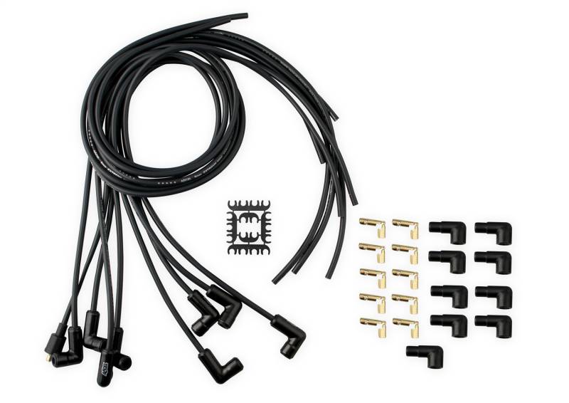 Accel - ACCEL Extreme 9000 Black Ceramic Boot Spark Plug Wire Set 9001CK