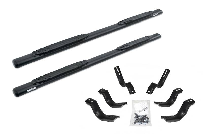Go Rhino - Go Rhino 4" OE Xtreme Side Steps with Mounting Brackets - Crew Max Only 684443587T