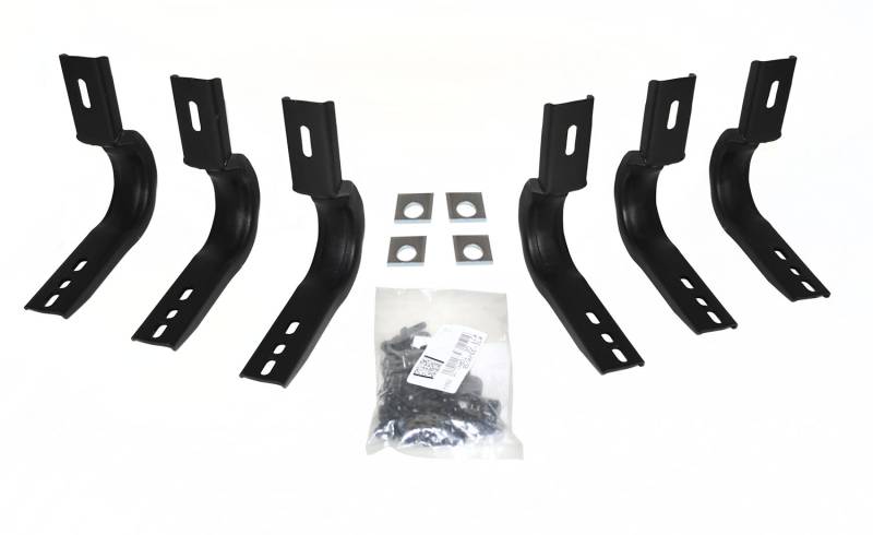 Go Rhino - Go Rhino OE Xtreme Cab Length Side Steps - MOUNTING BRACKETS ONLY - Gas Only 6840455