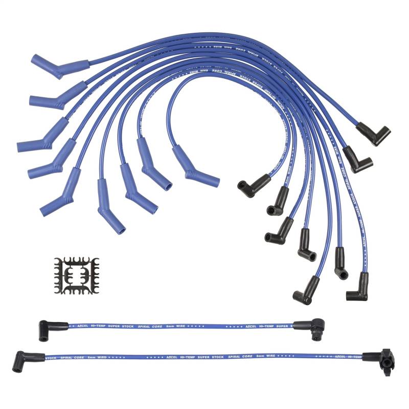 Accel - ACCEL Custom Fit Super Stock Spiral Spark Plug Wire Set 5056B