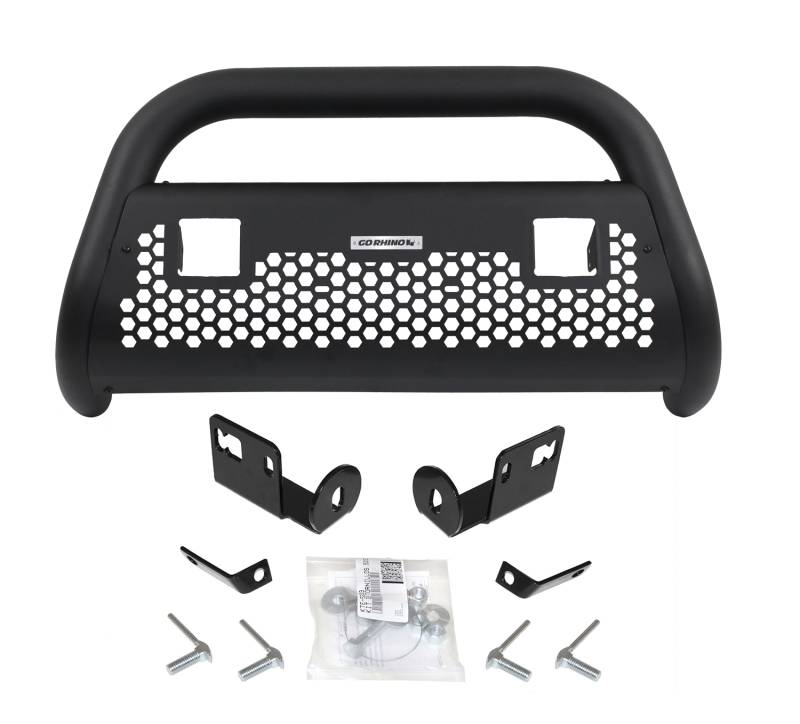 Go Rhino - Go Rhino RC2 Bull Bar with Mounting Brackets and Two 3" Light Holes Kit  55612T