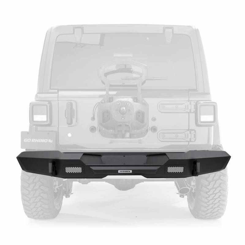 Go Rhino - Go Rhino Trailline Rear Full Width Bumper for Jeep Wrangler JL 272120T