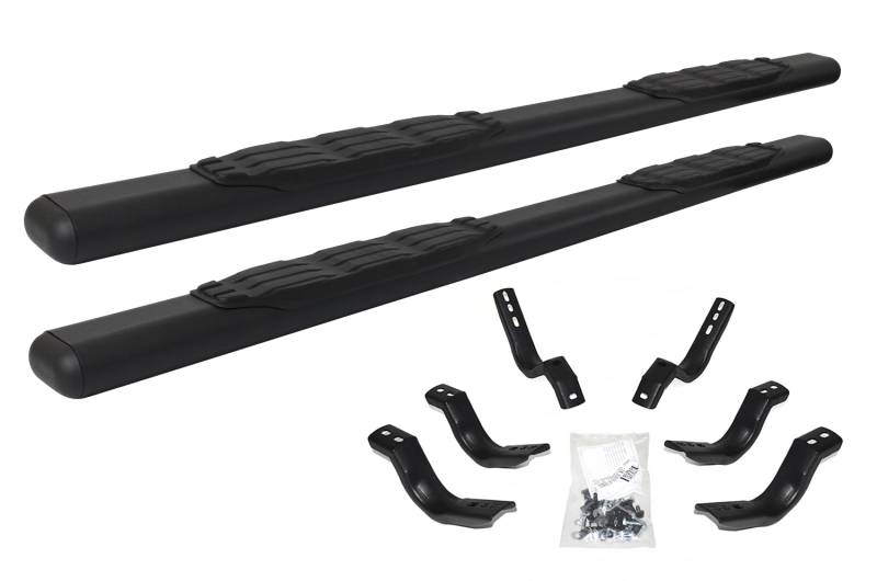 Go Rhino - Go Rhino 5" 1000 Series Side Steps with Mounting Brackets Kit - Crew Max Only 105443587T