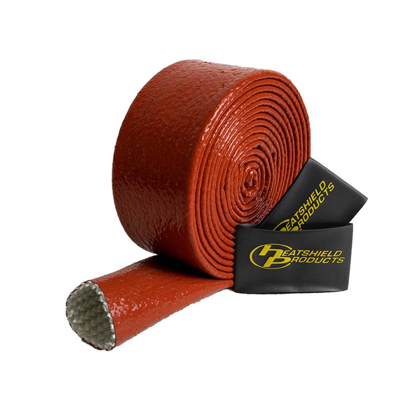 Heatshield Products - Heat Shield Sleeve Fire Shld Slv Red 1-1/4 id x 1 ft Roll - 210019