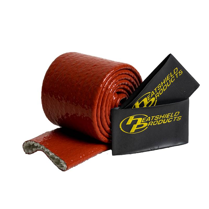 Heatshield Products - Heat Shield Sleeve Fire Shld Slv Red 1-1/4 id x 3 ft Roll - 210018