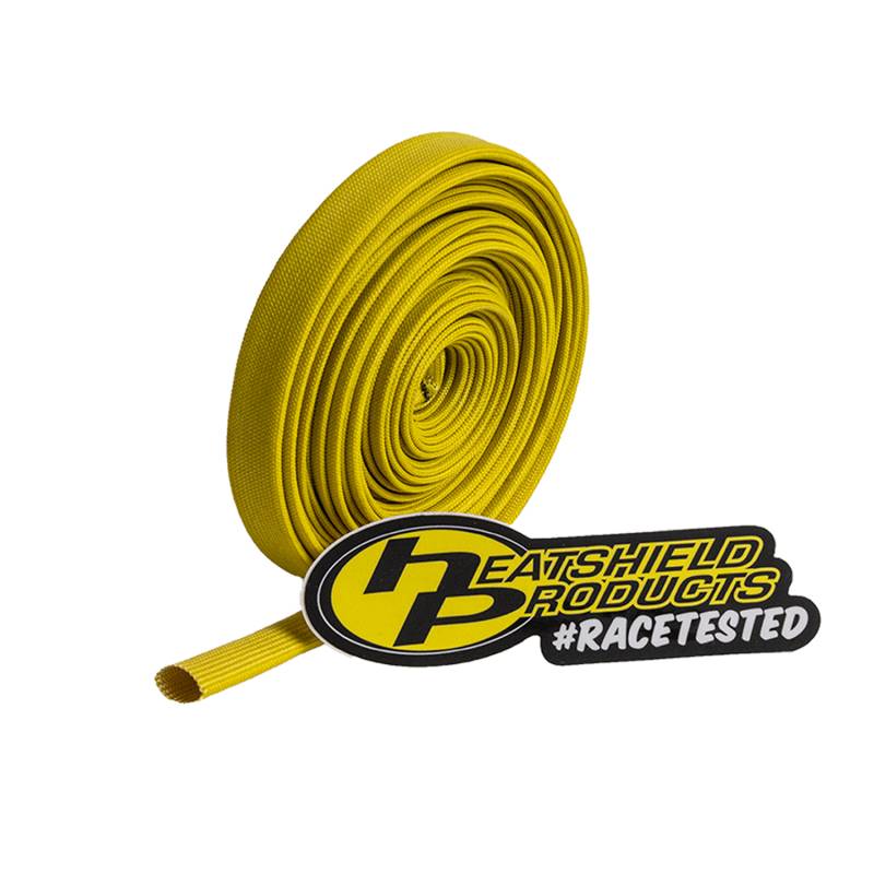 Heatshield Products - Ignition Wire Sleeve HP Color Sleeve Yellow 25 ft Roll - 203123
