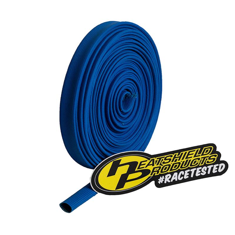 Heatshield Products - Ignition Wire Sleeve HP Color Sleeve Blue 25 ft Roll - 203122