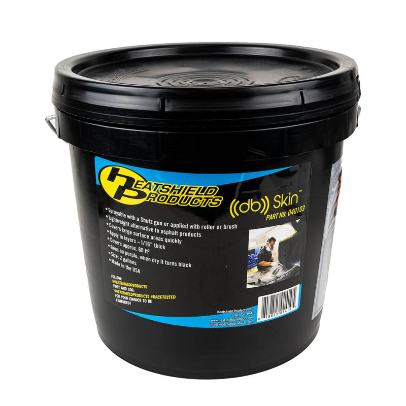 Heatshield Products - Sound Coating Spray db Skin 2 gal approx. 6 sq/ft - 040103