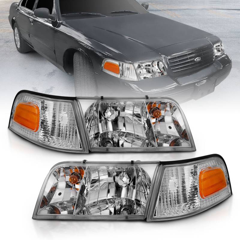 ANZO USA - ANZO USA Crystal Headlights 121556